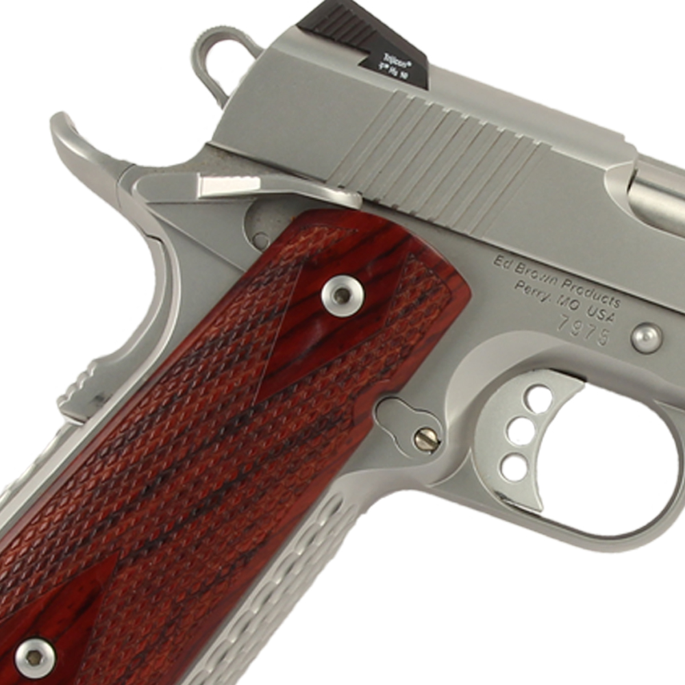 Used Ed Brown Special Forces 1911 45acp Stainless Top Gun Supply